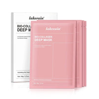 Lakerain Bio-Collagen Deep Mask for hydrating and improving elasticity, anti-aging skincare with hyaluronic acid