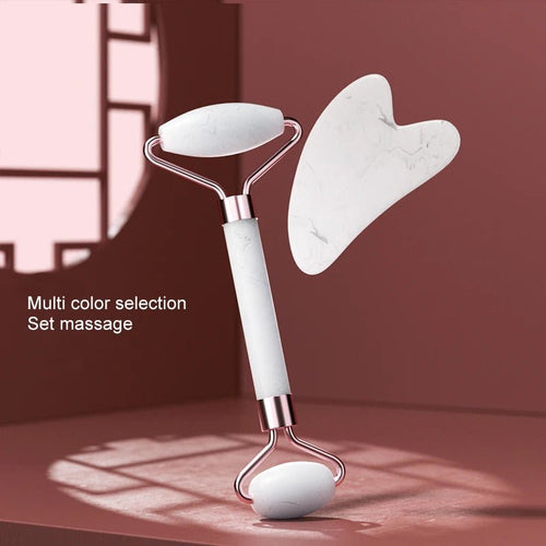 Gua - Sha et Rouleau Visage | Massage Anti - âge & Éclat — SkinTechnology - SkinTechnology