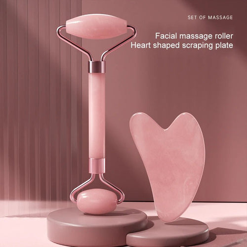 Gua - Sha et Rouleau Visage | Massage Anti - âge & Éclat — SkinTechnology - SkinTechnology